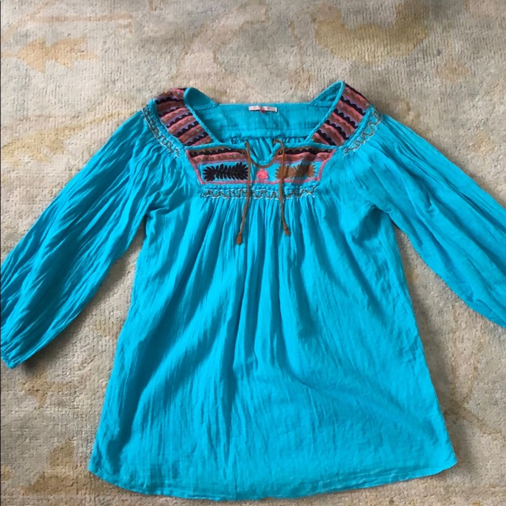 Pink Chicken Women’s Turquoise Top